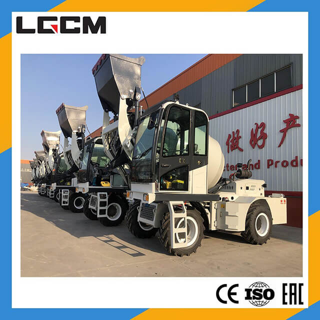 Self Loading Concrete Mixer New Model for Exporting
